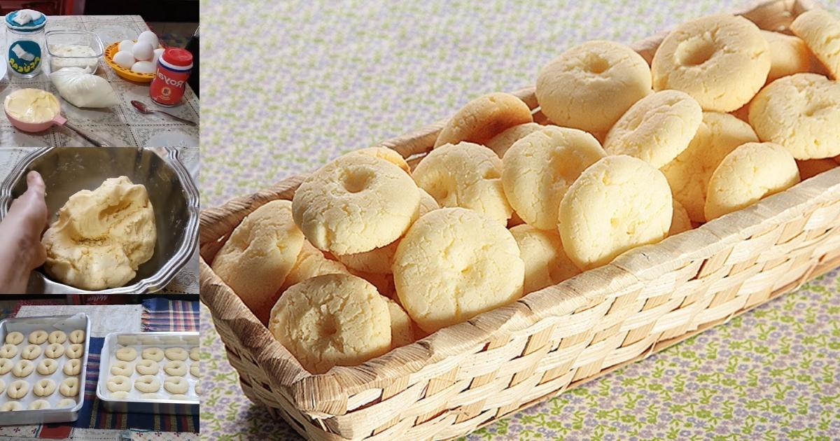 Biscoito de Maizena Simples! Não resisto a ele quentinho