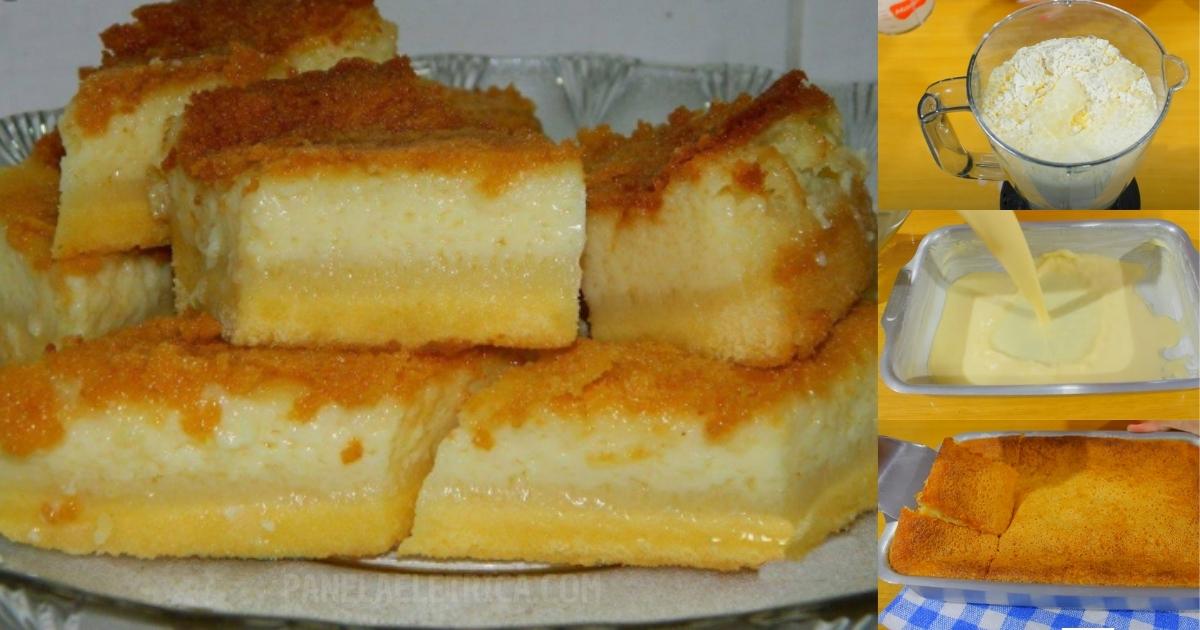 Bolo de milho cremoso de liquidificador, é maravilhoso e fácil de preparar