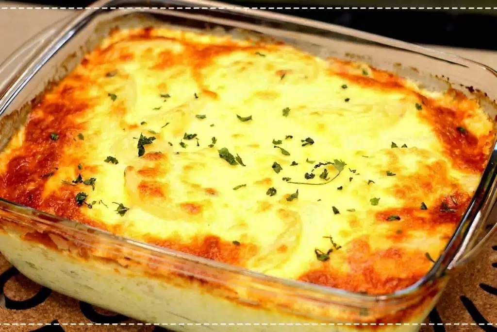 Batata gratinada e muito saborosa para você fazer em casa para toda a família