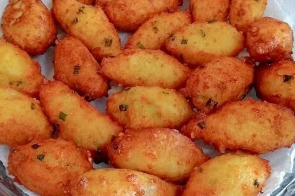 Bolinho de arroz de liquidificador, uma excelente opção para o lanche da tarde