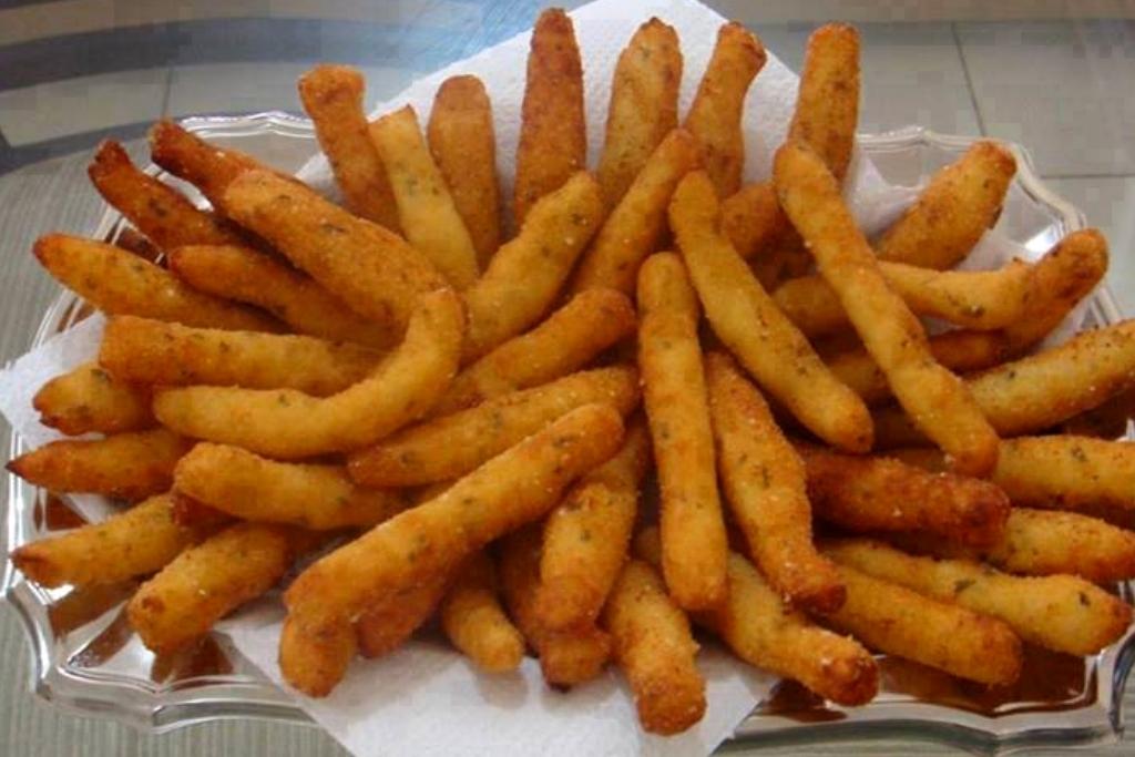 Bolinhos de batata frita, perfeito esse lanche e muito fácil de fazer