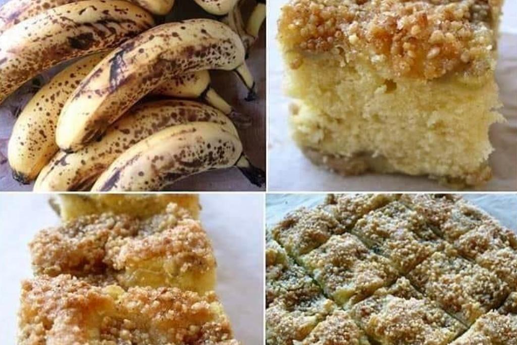 Cuca de banana perfeita, deixe suas visitas babando ao servi essa cuca