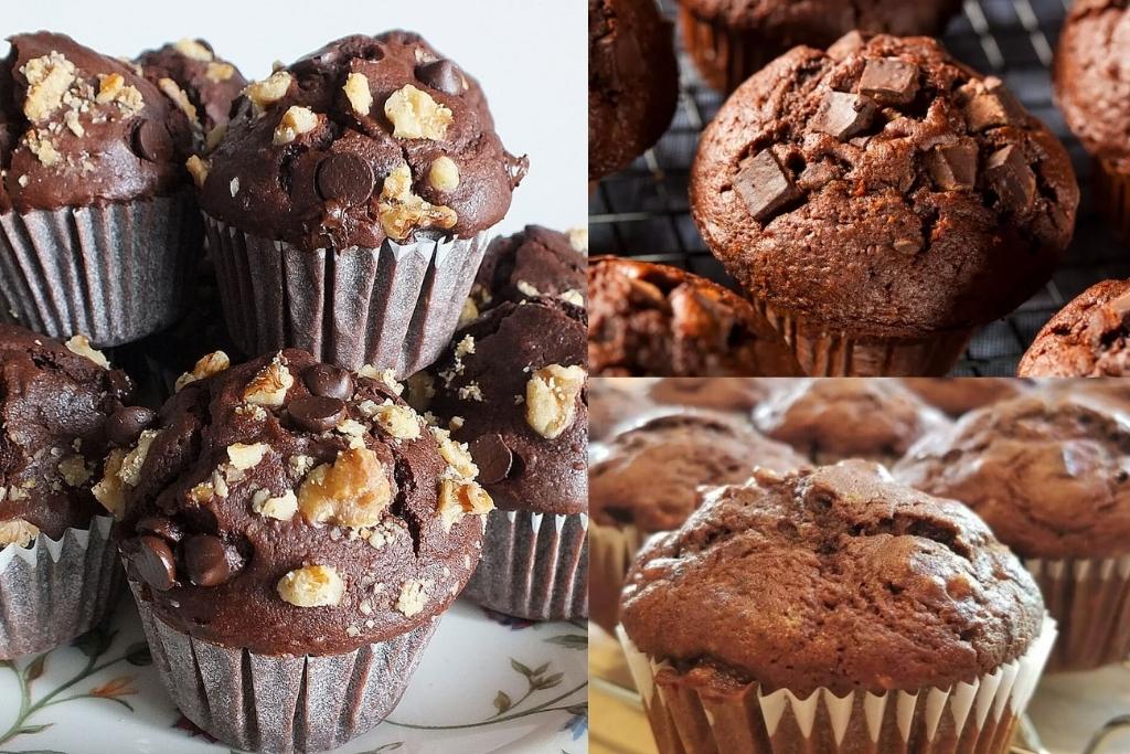 Muffin de Banana com Chocolate tão fácil que até meu filho conseguiu fazer